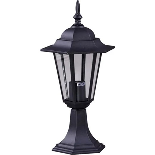 Czarna niska lampa ogrodowa w stylu retro - 3X S329 G2-E45 ze sklepu Edinos.pl w kategorii Oświetlenie ogrodowe - zdjęcie 172209816