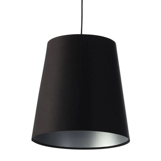 Czarno-srebrna lampa wisząca stożek nad stół - S404 G5-S10 ze sklepu Edinos.pl w kategorii Lampy wiszące - zdjęcie 172211236