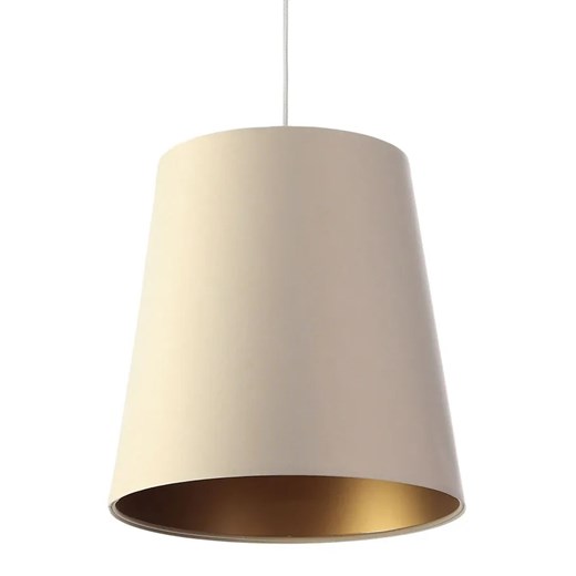 Kremowo-złota elegancka lampa wisząca glamour - S405-Arva Lumes One Size Edinos.pl