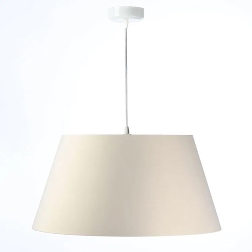 Lampa wisząca dzwon z abażurem ecru - S408-Ohra Lumes One Size Edinos.pl