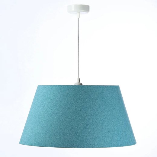 Niebiesko-miedziana lampa wisząca stożek - S410-Egida Lumes One Size Edinos.pl