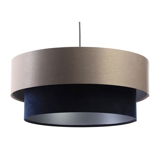 Lampa wisząca z satynowo-welurowym abażurem - S426 G4-M47 ze sklepu Edinos.pl w kategorii Lampy wiszące - zdjęcie 172211709