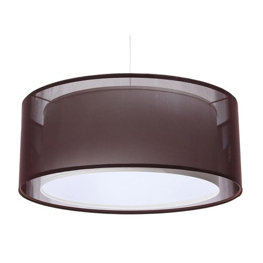 Brązowa elegancka lampa wisząca nad stół - S436 W5-S98 ze sklepu Edinos.pl w kategorii Lampy wiszące - zdjęcie 172211838
