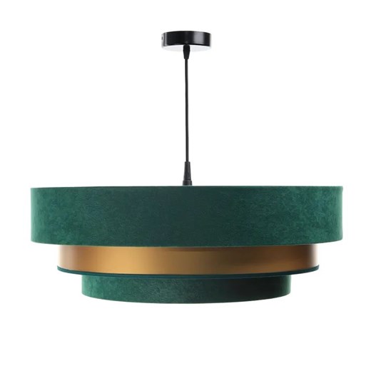Zielono-złota trzywarstwowa lampa wisząca - S442-Mantra Lumes One Size Edinos.pl