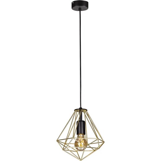Druciana pojedyncza lampa wisząca - S534-Barex ze sklepu Edinos.pl w kategorii Lampy wiszące - zdjęcie 172212518