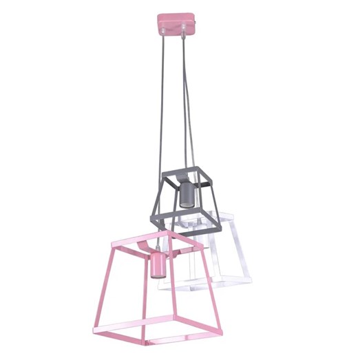Dziecięca lampa wisząca geometryczna - 4X S553 T7-B84 ze sklepu Edinos.pl w kategorii Lampy wiszące - zdjęcie 172212656