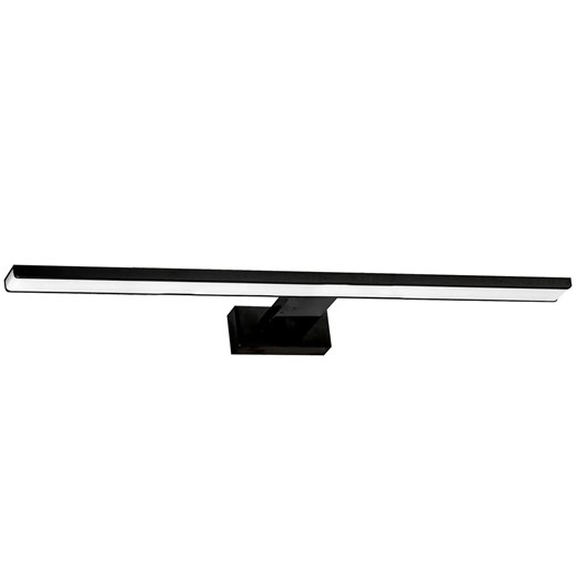 Czarny kinkiet łazienkowy - 15W 80x11,5x4 cm M6-C89 ze sklepu Edinos.pl w kategorii Lampy ścienne - zdjęcie 172212719