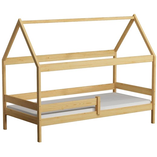 Łóżko dziecięce domek z materacem, sosna - Petit 3X 190x90 cm Elior One Size Edinos.pl