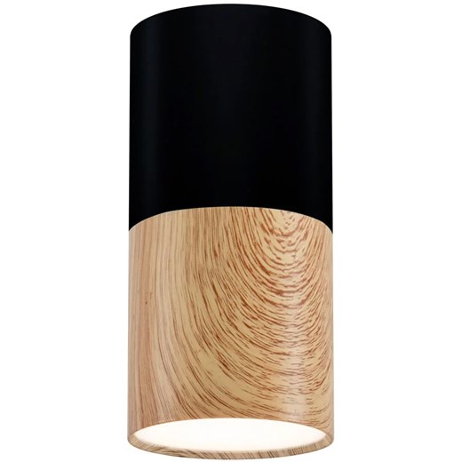 Czarna lampa tuba do nowoczesnego wnętrza - 4X K072 L5-S12 ze sklepu Edinos.pl w kategorii Lampy sufitowe - zdjęcie 172214607