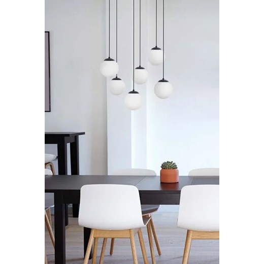 Lampa wisząca nad stół szklane kule - S763-Kalva Lumes One Size Edinos.pl