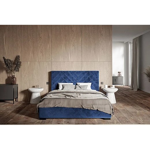 Łóżko tapicerowane 140x200 Nilan 3X - 36 kolorów Elior One Size promocja Edinos.pl