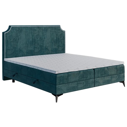 Kontynentalne łóżko boxspring 160x200 Selene - 40 kolorów Elior One Size Edinos.pl