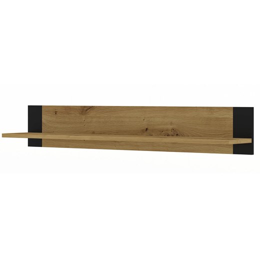 Półka ścienna dąb artisan - Birma 8X Elior One Size Edinos.pl