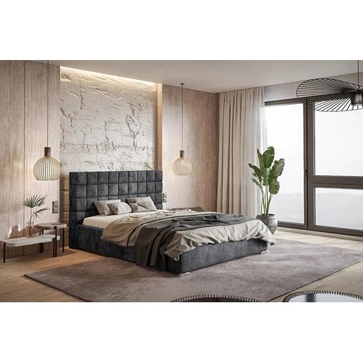 Łóżko tapicerowane 180x200 Salerno 4X - 36 kolorów Elior One Size Edinos.pl