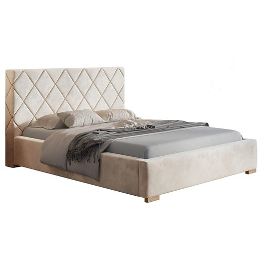 Łóżko tapicerowane 120x200 Savana 3X - 36 kolorów Elior One Size Edinos.pl