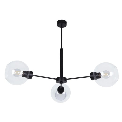 Loftowa lampa sufitowa ze szklanymi kloszami - 4X S836 C3-P95 ze sklepu Edinos.pl w kategorii Lampy wiszące - zdjęcie 172216369
