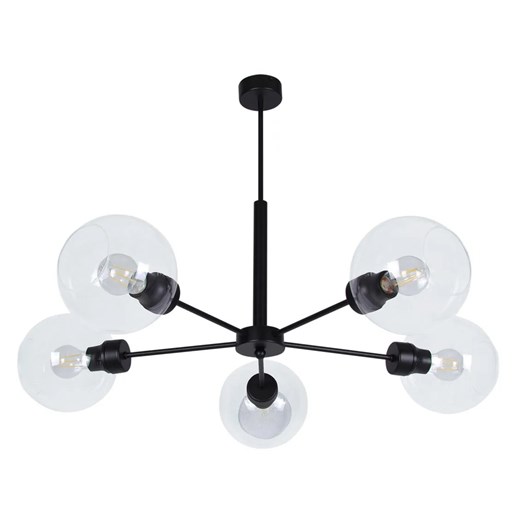 Industrialna pięcioramienna lampa sufitowa - S837-Berry ze sklepu Edinos.pl w kategorii Lampy wiszące - zdjęcie 172216375
