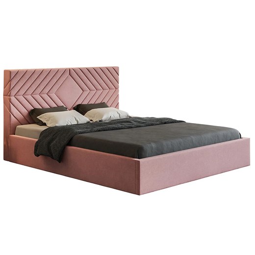 Tapicerowane łóżko 180x200 Clemont 3X - 35 kolorów Elior One Size Edinos.pl