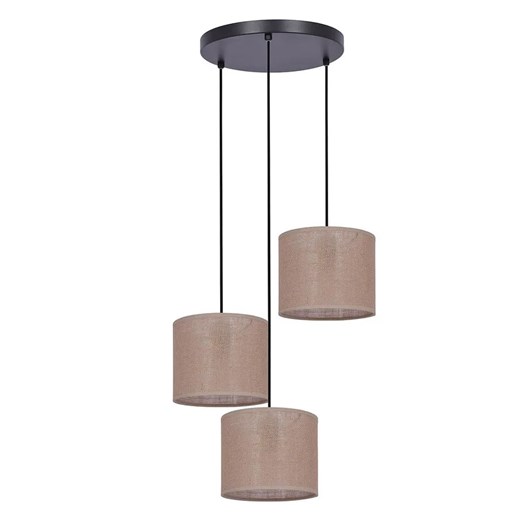 Regulowana lampa wisząca z 3 abażurami - S954-Dantino ze sklepu Edinos.pl w kategorii Lampy wiszące - zdjęcie 172217849
