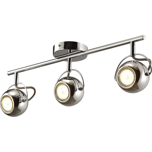Chromowana lampa sufitowa ze spotami - 3X S982 D2-E64 ze sklepu Edinos.pl w kategorii Lampy sufitowe - zdjęcie 172218049
