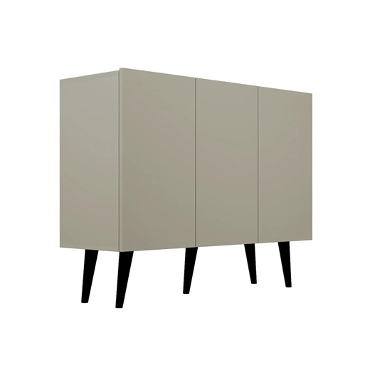 Szara komoda na nóżkach - Tardi 3X Elior One Size Edinos.pl