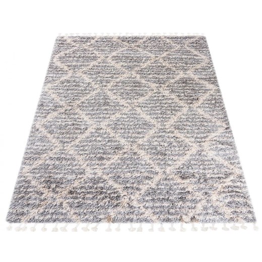 Szary dywan włochacz w azteckie wzory - Nikari 9X Profeos One Size okazyjna cena Edinos.pl