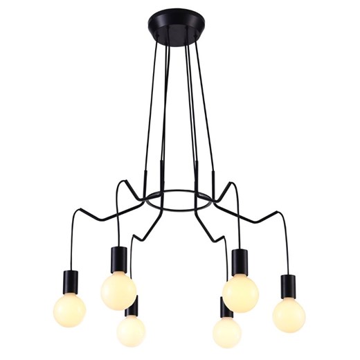Duża czarna lampa industrialna - K149-Expan Lumes One Size okazja Edinos.pl