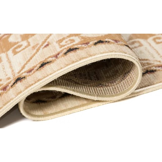 Kremowy prostokątny dywan w stylu retro - Lano 3X Profeos One Size Edinos.pl