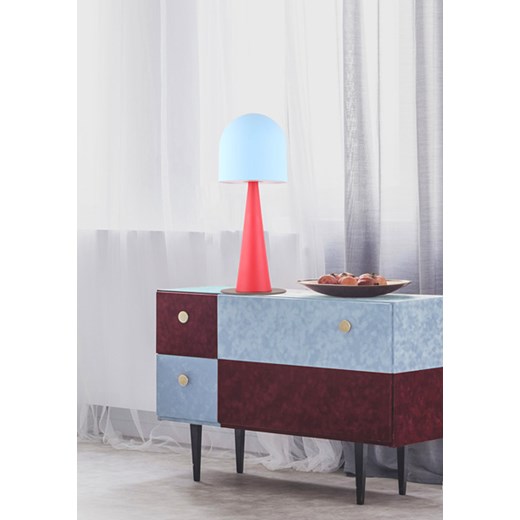 Nowoczesna lampa stołowa - T015 - Fugi Lumes One Size Edinos.pl