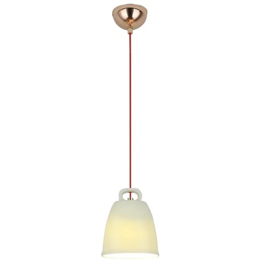 Zielona wisząca lampa dzwonek - V012-Ilumi Lumes One Size Edinos.pl