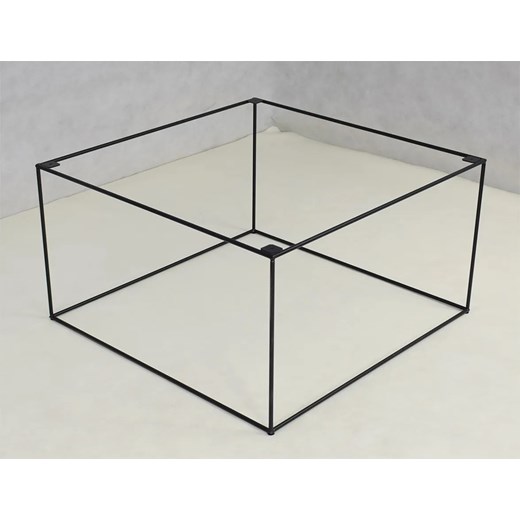 Czarny druciany stolik kawowy - Welos 4X Elior One Size Edinos.pl