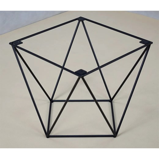Czarny minimalistyczny stolik kawowy - Galapi 5X Elior One Size Edinos.pl