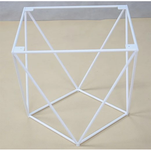 Minimalistyczny stolik kawowy beton + biały - Galapi 5X Elior One Size Edinos.pl