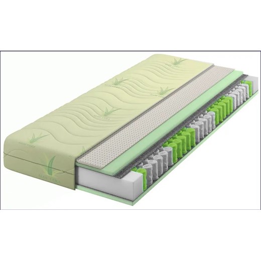 Materac kieszeniowo-lateksowy aloe vera 180x200 - Conforto Elior One Size Edinos.pl