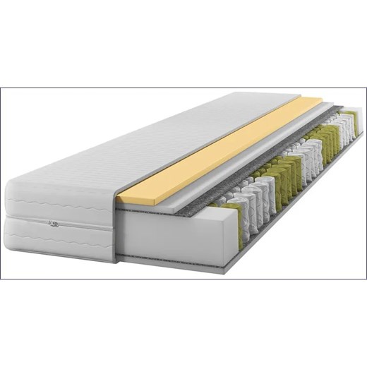 Materac kieszeniowy z pianką visco silver plus 180x200 - Mildesso Elior One Size Edinos.pl