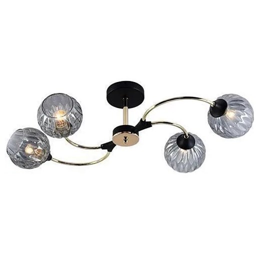 Nowoczesny elegancki żyrandol z 4 ramionami - A229 K6-M79 ze sklepu Edinos.pl w kategorii Lampy wiszące - zdjęcie 172222649