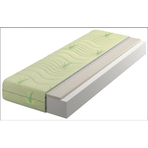 Materac piankowo-lateksowy z pokrowcem aloe vera 180x200 - Isolla Elior One Size Edinos.pl