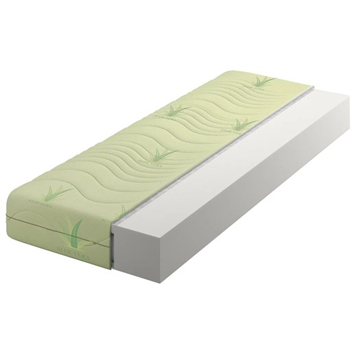 Materac piankowy z pokrowcem aloe vera 180x200 - Nirma Elior One Size Edinos.pl wyprzedaż