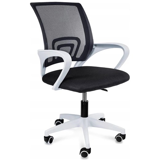 Czarne krzesło obrotowe do pracowni - Azon 3X Elior One Size Edinos.pl