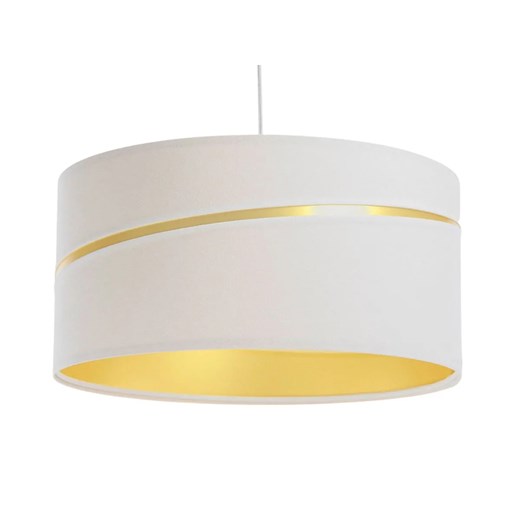 Biała Nowoczesna Okrągła Lampa Wisząca E0-S16 ze sklepu Edinos.pl w kategorii Lampy wiszące - zdjęcie 172223446