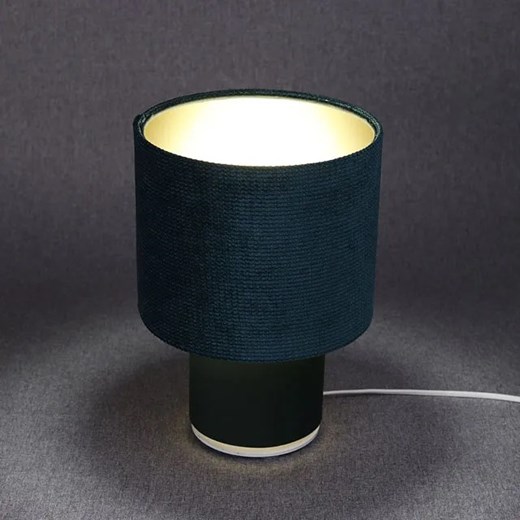 Zielona lampka nocna z weluru - A339-Agma Lumes One Size Edinos.pl