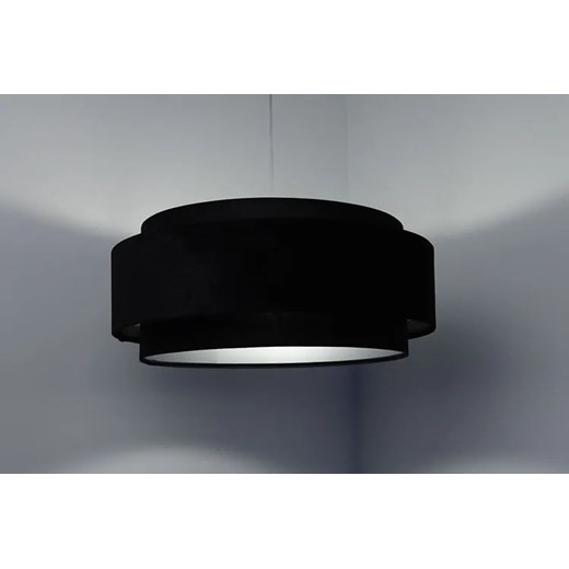 Czarna welurowa elegancka lampa nad stół - A353-Moxa Lumes One Size Edinos.pl