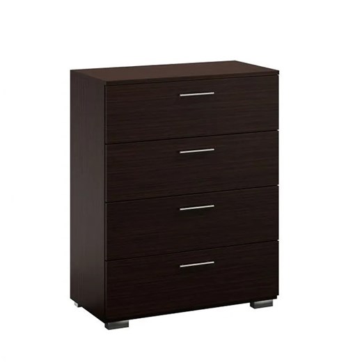 Komoda Z Szufladami Wenge 80Cm B8-Z85 ze sklepu Edinos.pl w kategorii Komody - zdjęcie 172224047