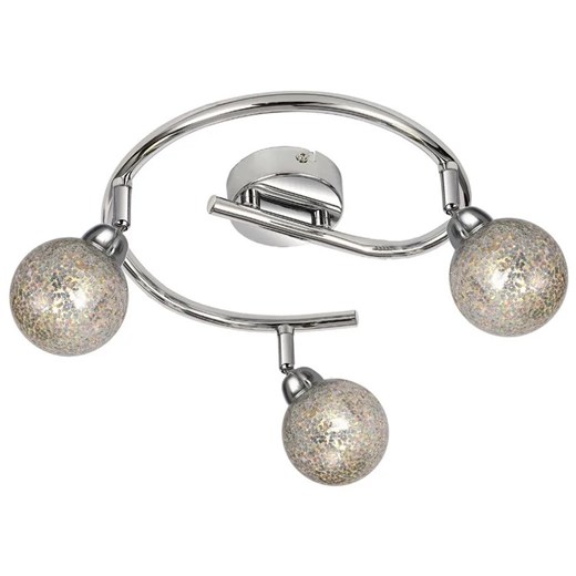 Lampa sufitowa z trzema kloszami na spirali - V093-Prozer ze sklepu Edinos.pl w kategorii Lampy sufitowe - zdjęcie 172224598