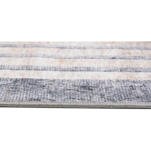 Szary klasyczny dywan ze wzorem typu marmur i ramką - Fasato 6X Profeos One Size Edinos.pl