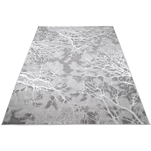 Szary dywan pokojowy w marmurowy wzór - Orso 6X ze sklepu Edinos.pl w kategorii Dywany - zdjęcie 172226085
