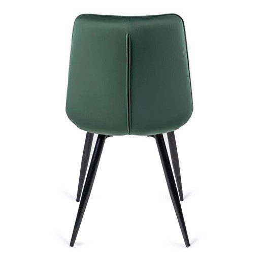 Zielone pikowane welurowe krzesło - Vano Elior One Size Edinos.pl