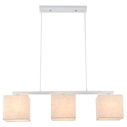 Biała lampa wisząca - K261 N4-T33 ze sklepu Edinos.pl w kategorii Lampy wiszące - zdjęcie 172226777