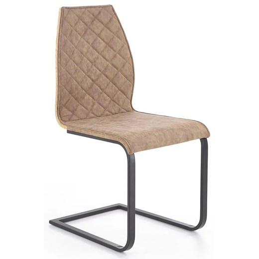 Prostokątny rozkładany stół z krzesłami w stylu loft - Lucys One Size Edinos.pl