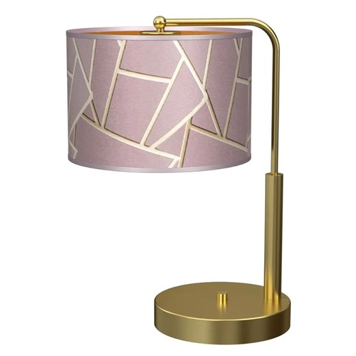 Różowo-złota lampka nocna - K326-Glown ze sklepu Edinos.pl w kategorii Lampy stołowe - zdjęcie 172227306